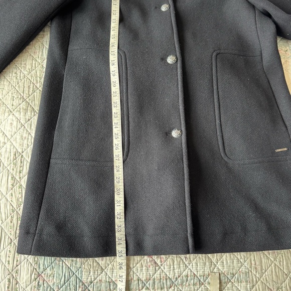 Saint James Mademoiselle Wool Blend Coat Size US 16 - Picture 14 of 16